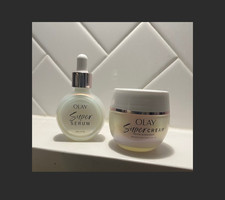 Olay Bundle-Super Serum Olay Super Cream, New, Sealed
