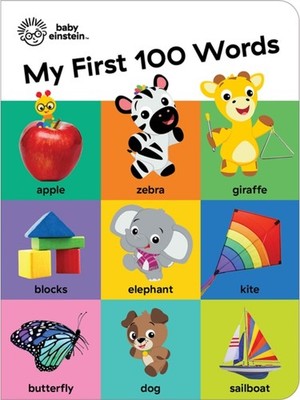 BABY EINSTEIN MY FIRST 100 WORDS by PI KIDS Hardback Self Help Business
