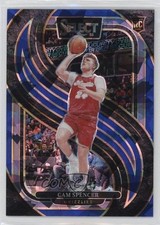 2024-25 Panini Select Premier Level Blue Cracked Ice Prizm Cam Spencer #189 0ql0