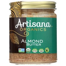 Organic Raw Almond Butter  8 Oz Case Of 6 By Artisana