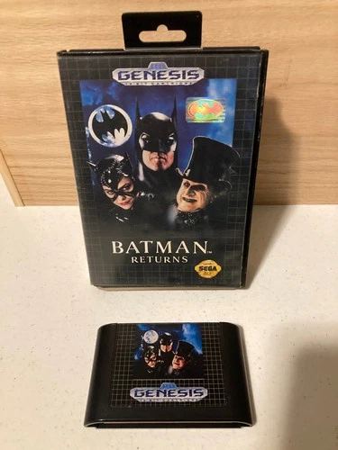 Batman Returns Sega Genesis Box and Game only