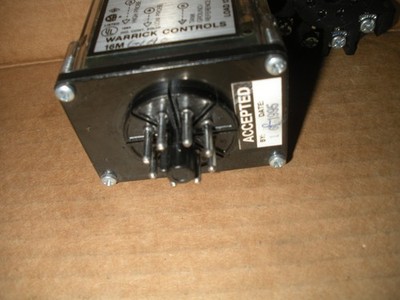 Warrick Controls 16MG1A0 control module relay  controller 3 available w/socket