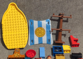 LEGO Duplo Jake's Pirate Ship Bucky 10514 w/1 Cannonball,  No Box or Manual READ
