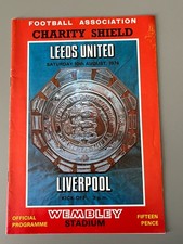 1974 Leeds United vs Liverpool - FA Charity Shield