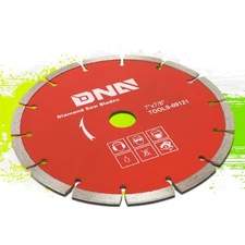 7" 8600RPM Segmented Wet Dry Diamond Blade Fast Cutting Concrete Masonry Slate