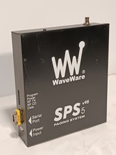 WaveWare SPS-5v9S 0100-2701 paging system 469.7250 MHz serial port