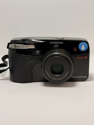 Olympus Superzoom 120 Analog Kamera 35mm Zoom ungetestet