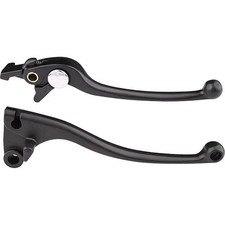 Bike It OEM Replacement Motorcycle Motorbike Black Brake Levers - LBK15