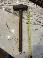 Vintage Pennsylvania Railroad (PRR) Ball Peen Sledgehammer 8 Lbs. 3 Oz.
