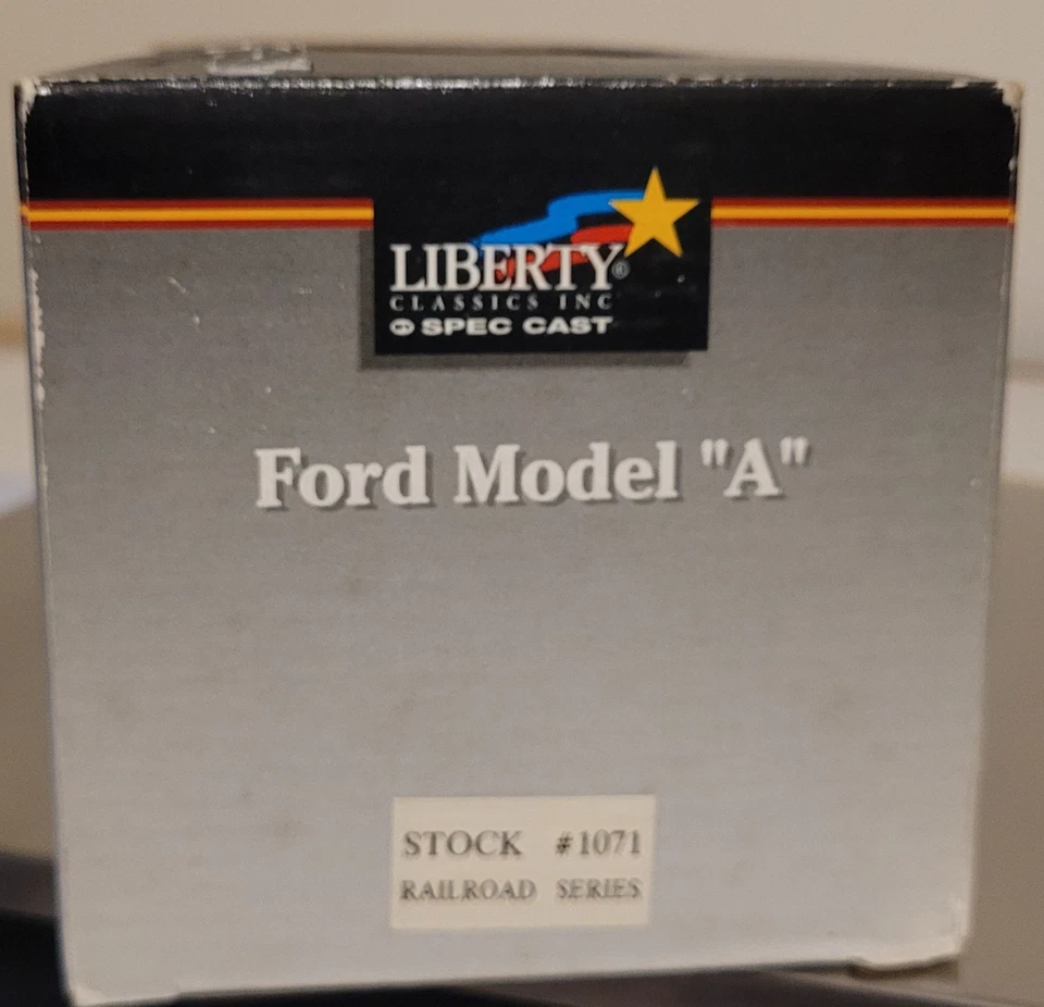 Departamento mecánico Liberty Ford Modelo A Railroad Series Rock Island Bank nunca abierto Foto 2 de 4