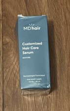 MD Hair Customized Hair Care Serum Restore 1.0oz Treatment 1 Month Supply