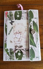 Junk Journal Handmade Booklet Folio Vintage "THE OTHER DAY" W Pockets / Ephemera
