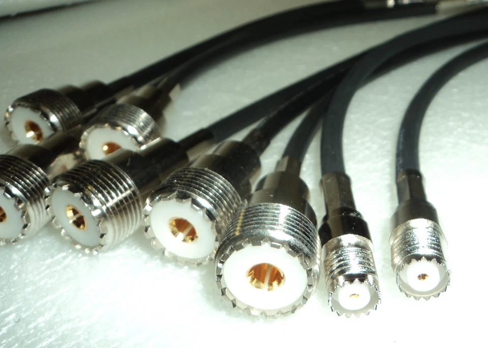 UHF Female to QMA Antenna Pigtail 6006-30970-501 - DMH and GMH Bendix Radio - Image 4 of 4