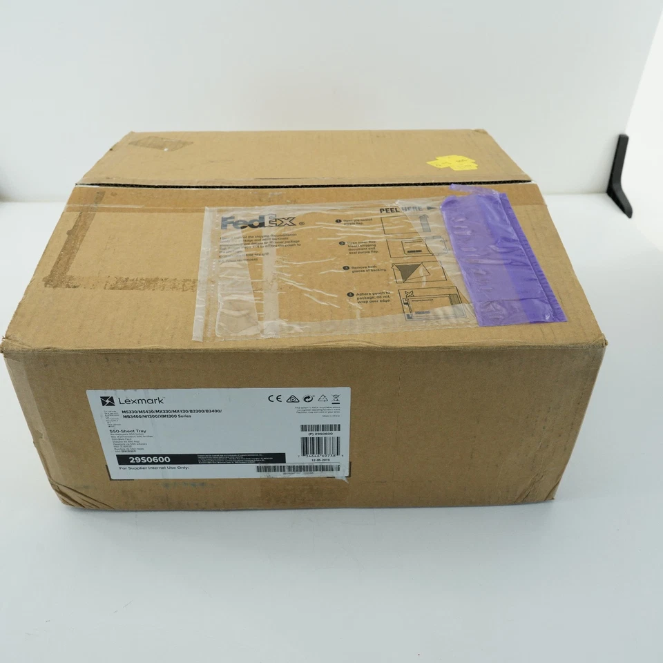 new Lexmark 550-Sheet Tray 1 x 550 Sheet Plain Paper, Card Stock, Label 29S0600 - Image 2 of 4