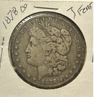 1878-CC Morgan Silver Dollar Carson City Mint
