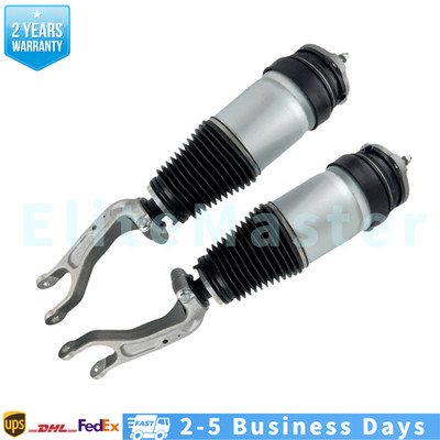 Pair Front Air Suspension Shock Struts For Tesla Model X 75D 90D P100D 2016-2019