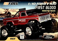 FMS 1/10 Scale Ford F100 First Blood Monster Truck RC Model Replica Red