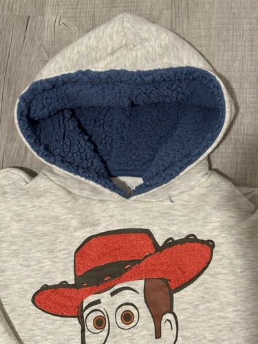 Disney Collection Toy Story Fleece Woody Hoodie - Boys Size 5/6 - Picture 2 of 5