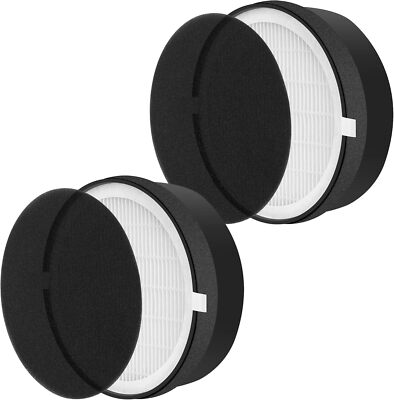 2x True HEPA Replacement Air Filter For Levoit LV-H132 Air Purifier LV-H132-RF