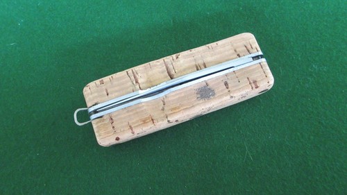 RARE HOFFRITZ Germany CORK Floating Fish Pocket Knife Stainless MINT - Picture 12 of 13