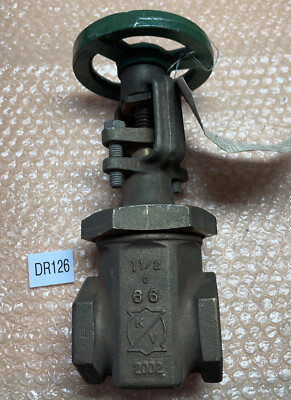 NEW NO BOX- Kennedy Valve Bronze Gate Valve 1-1/2   | FAST SHIPPED   WARRANTY