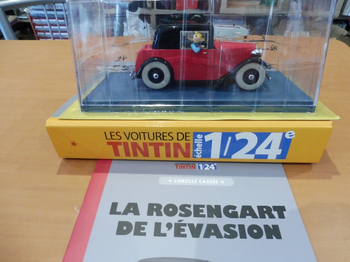 VOITURE TINTIN N°13 COUPE SPIDER OREILLE CASSE ATLAS 1:43 de refere