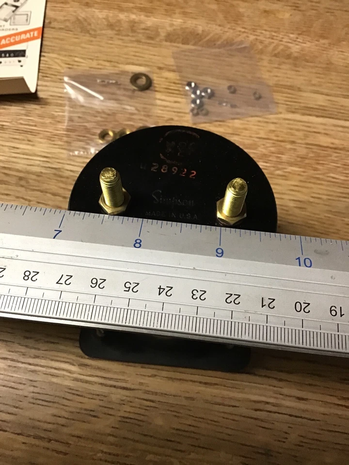 NEW Simpson 57ET Elapsed Time Indicator 3590 115 V 60 Hz. (MISSING HARDWARE) - Image 3 of 4