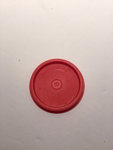 Tupperware Midget Replacement Lid 201-70 Red New