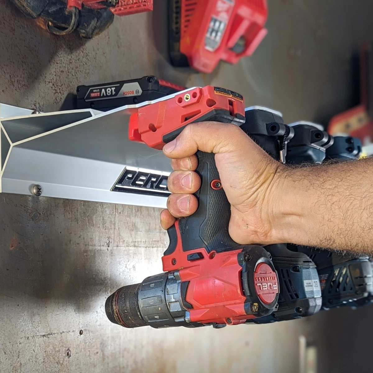 Perch drill holder sale