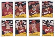 1979 TCMA Albuquerque Dukes Complete Set (23) Scioscia, Guerrero, Stewart