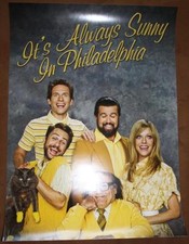 IT'S ALWAYS SUNNY IN PHILADELPHIA Original Promo TV/Movie Poster SDCC 2012 MINT