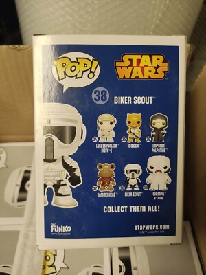 Funko Pop Star Wars Biker Scout #38 Vinyl Figure | eBay