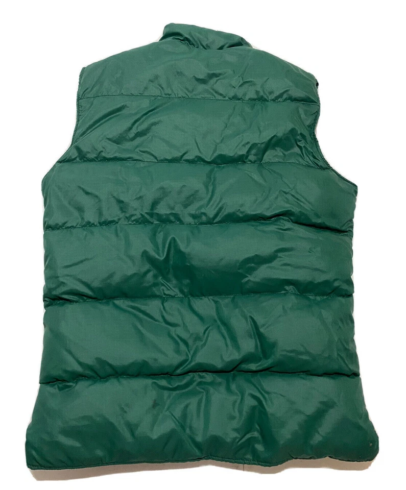 Chaleco acolchado de plumón de ganso de caza 10X de colección para hombre talla pequeña hecho en EE. UU. J5 Foto 2 de 4