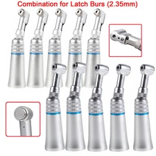 Dental Contra Angle Low Slow Speed Handpiece Latch E-type Fit CA/RA 2.35mm Burs