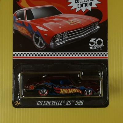 ホットウィール コレクターズエディション シェビー SS 396 Amazon.com: Hot Wheels Premium 1969 Chevy Chevelle SS 396