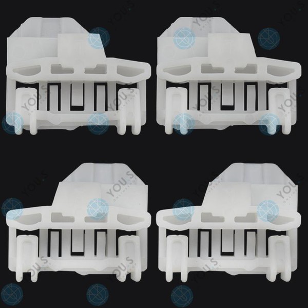 4 StüCk You.S Fensterheber GleitstüCke Set Vorne L & R FüR Skoda Superb I (3U4)-image