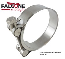 FASCETTA STRINGITUBO Acciaio EXTRA FORTE inox Morsetto Tubo bullone vite W2