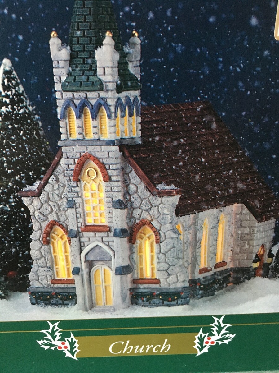 hudson's bay company christmas street village collectibles church
