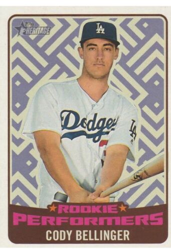 2017 Topps Heritage High Series Award Winners, Rookie Performers, You Pick, Mint - Picture 2 of 2