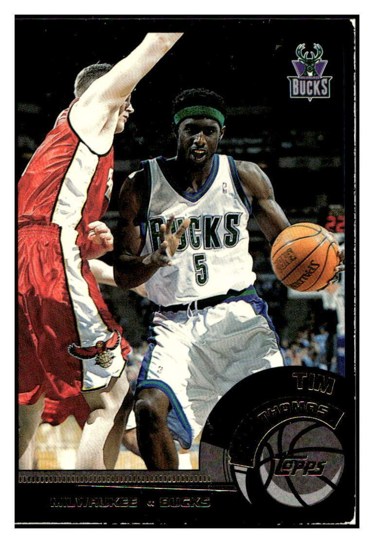 2002-03 Topps #51 Tim Thomas Black #/500