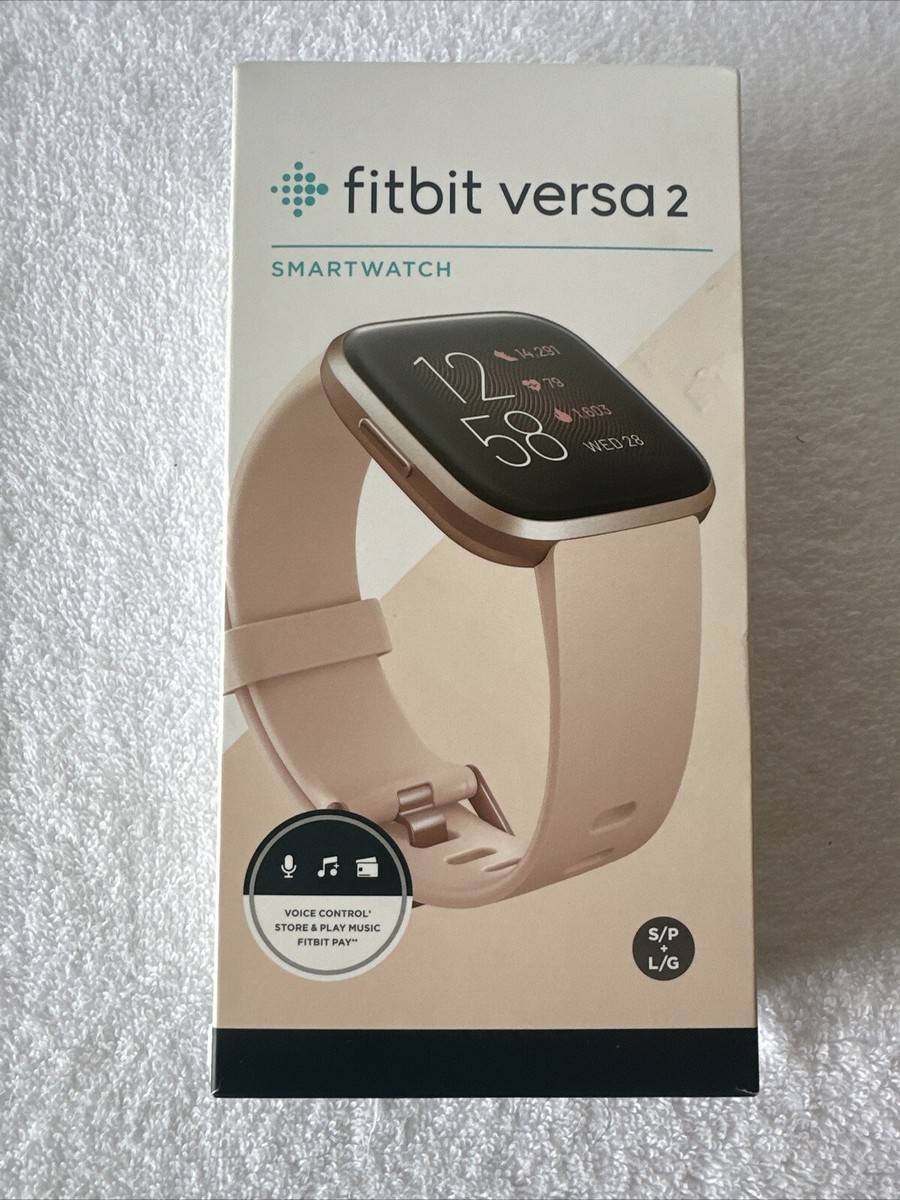 Fitbit Versa Activity Tracker Petal/Copper Rose