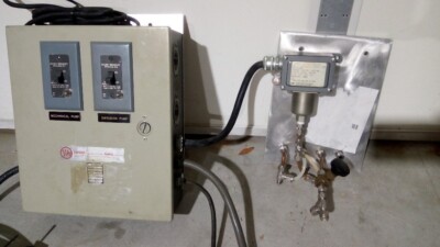 Varian Vacuum Diffusion Pump Control Dwg F3686 120V  UEC Pressure Switch J6 9538
