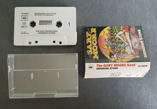 GARY MOORE BAND - GRINDING STONE Cassette Album UK 1973 CBS 40-32699 100% TESTED - Picture 2 of 8
