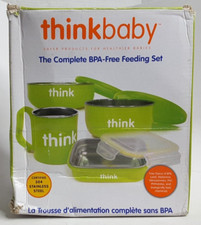 Thinkbaby The Complete BPA Free Feeding Set, Light Green