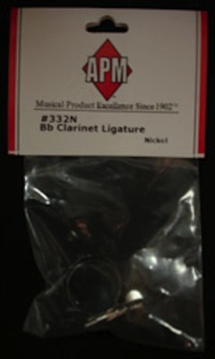 APM Nickel Ligature Bb Clarinet
