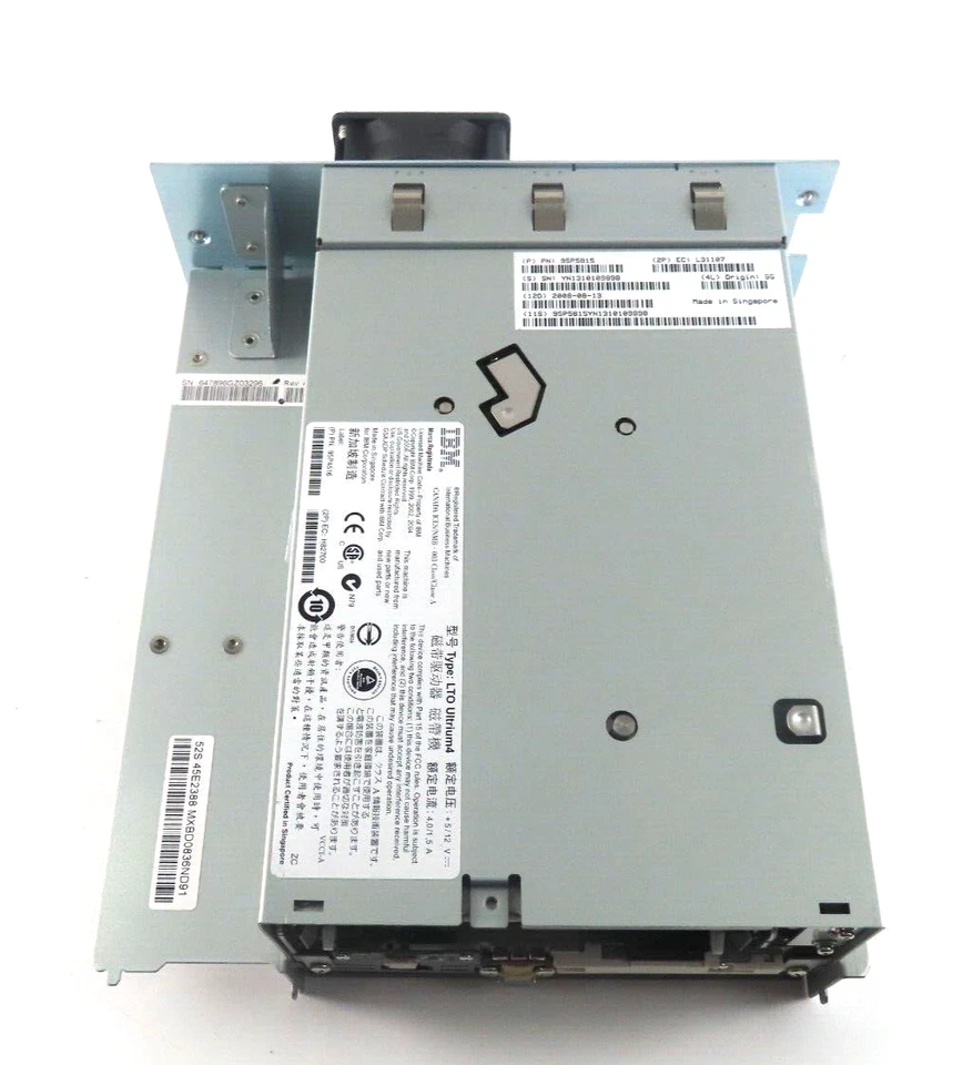 IBM 800/1600GB LTO-4 Full Height SCSI LVD Tape Drive - 95P5815 - Image 3 of 4