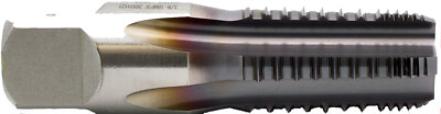 3/8-18 NPT/NPTF 5 Straight Flute Interrupted Thread Taper Pipe Tap HSSE-V3