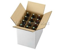 1 pezzo SCATOLA CARTONE SPEDIZIONE 12 BOTTIGLIE - VINO - LIQUORI CON SEPARATORE