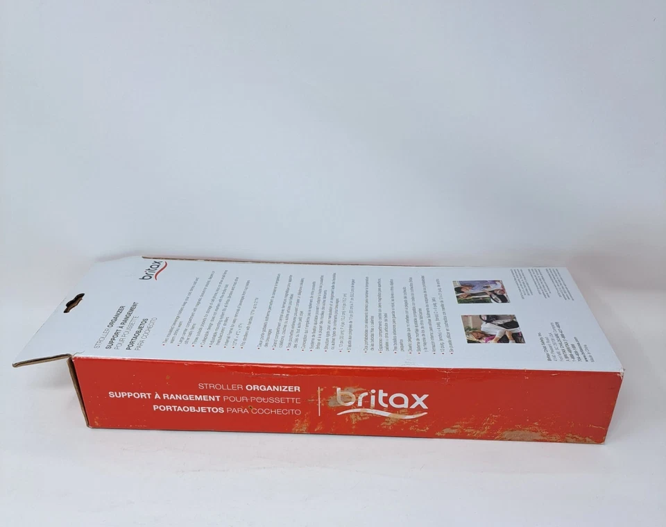 NIB Britax Stroller Organizer w/ Insulated Cup Holders Large Center Compartment - Image 4 of 4