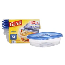 	Glad Medium Square Food Storage Containers for Everyday Use | Medium Square ...